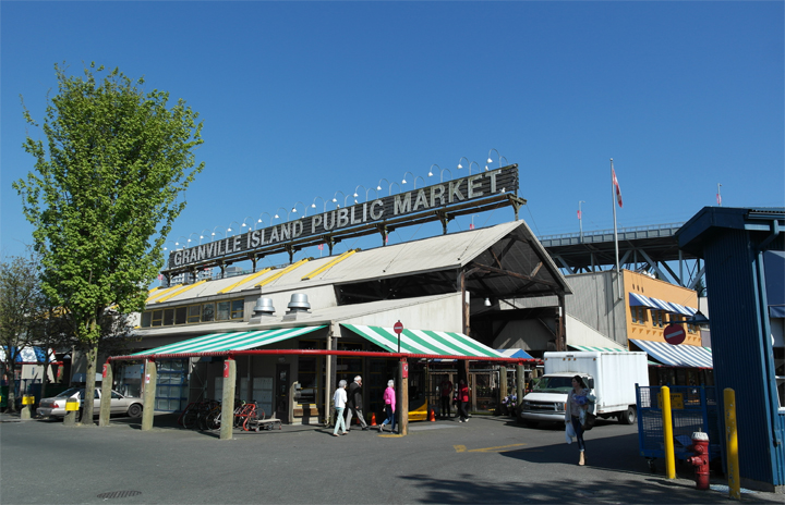 Granville Island public market, Vancouver