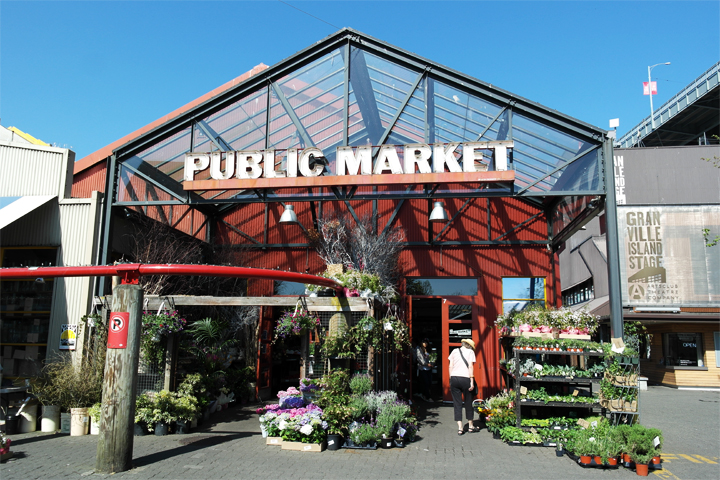 Public market, Vancouver
