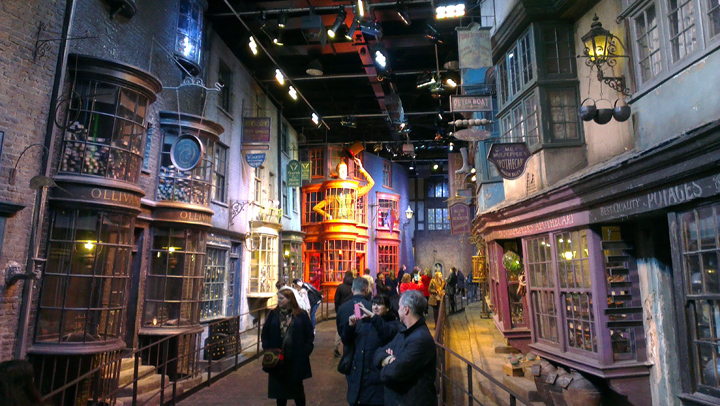 Diagon Alley, Harry Potter